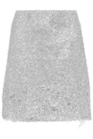 JNBY Metallic effect knitted skirt