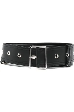 Alexander McQueen Eyelet-embellished belt