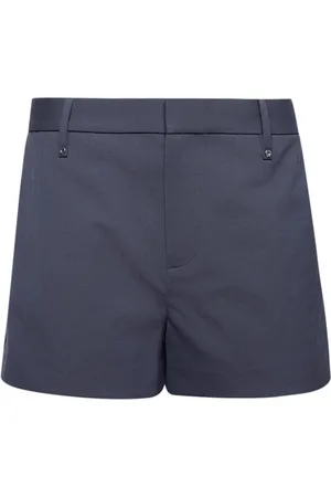 DION LEE Riveted tailored shorts