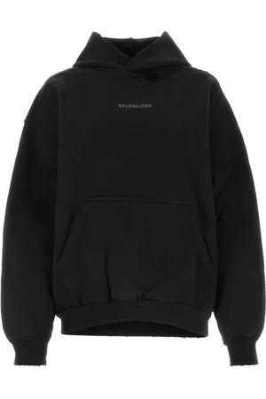 Balenciaga Rhinestone logo hoodie
