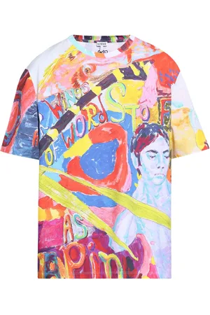 Loewe Graphic-print cotton t-shirt