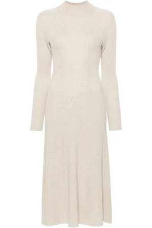 ERIC BOMPARD Ribbed midi dress