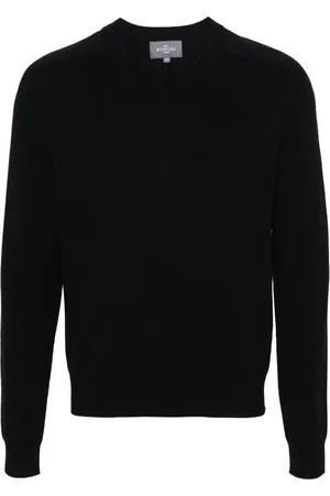 ERIC BOMPARD Hammered V-neck sweater