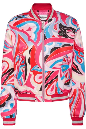 Philipp Plein Colorful Circus bomber jacket