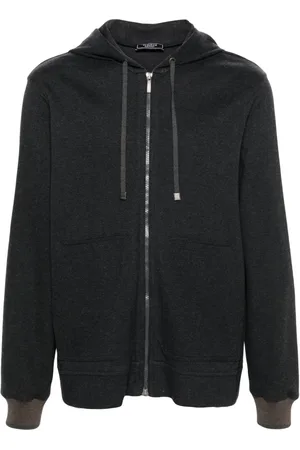 PESERICO SIGN Zip-up sports hoodie