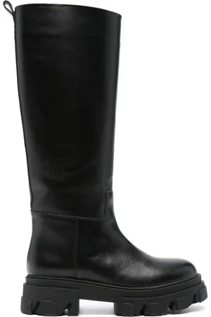 Gia Borghini 50mm leather boots