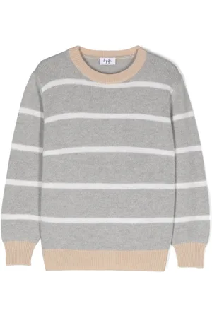 Il gufo Striped wool sweater
