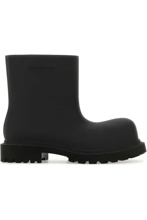 Balenciaga Steroid logo-embossed ankle boots