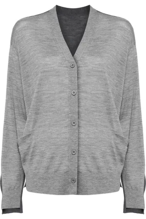 JNBY V-neck contrasting cardigan