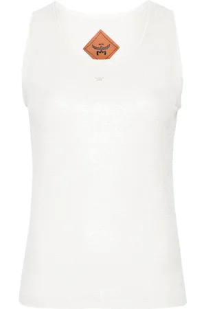 MCM Logo-patch tank top