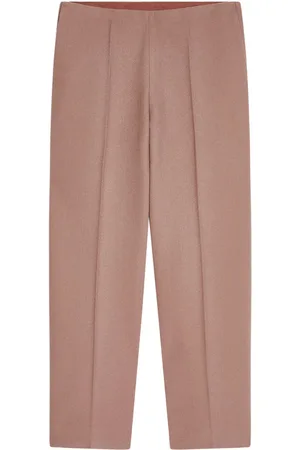 DRIES VAN NOTEN Gabardine straight-leg trousers