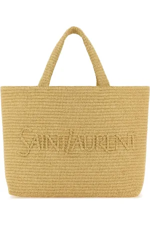 Saint Laurent Raffia tote bag