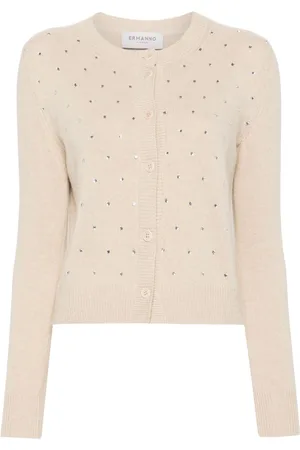 Ermanno Firenze Rhinestone-embellished cardigan