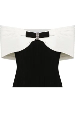 Self-Portrait Bow-detail top