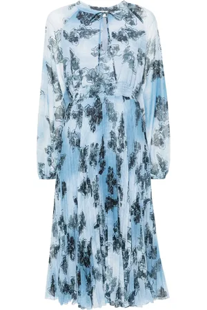Ermanno Firenze Floral-print midi dress
