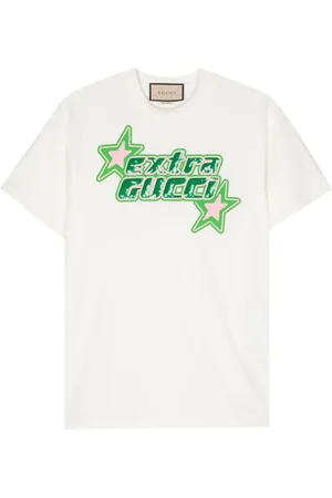 Gucci Sequin-logo T-shirt