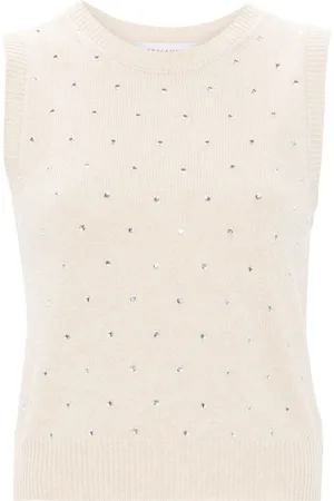 Ermanno Firenze Rhinestone-embellished sweater