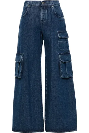 OFF-WHITE Wide-leg cargo jeans