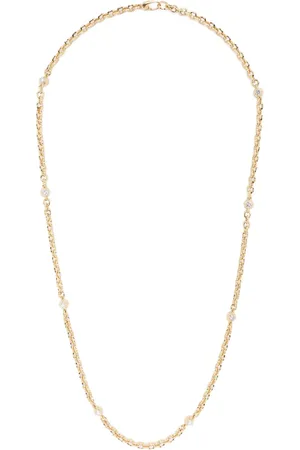 Lizzie Mandler 18kt yellow diamond necklace