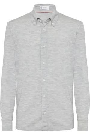 Brunello Cucinelli Long-sleeve knitted shirt