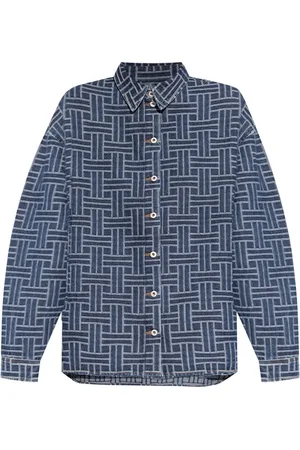 Kenzo Weave Loose Japanese denim shirt