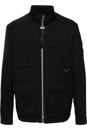Moose Knuckles Logo-appliqué jacket