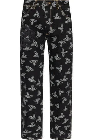 Vivienne Westwood Orb-print regular-fit jeans