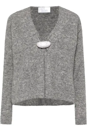 GIUSEPPE DI MORABITO Crystal-embellished cardigan