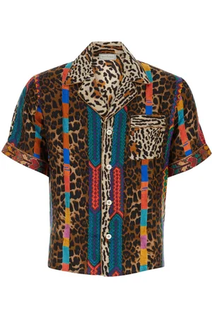PIERRE-LOUIS MASCIA Aloe short-sleeve shirt