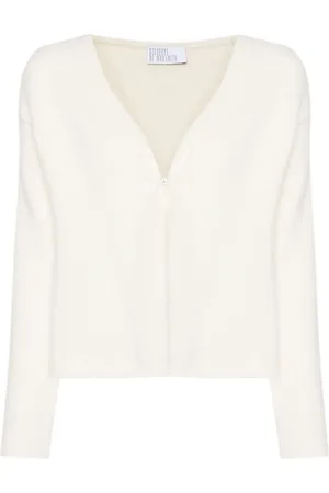 GIUSEPPE DI MORABITO Brooch-detail cardigan