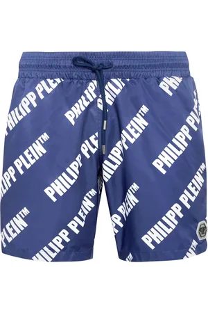 Philipp Plein Logo-print swim shorts