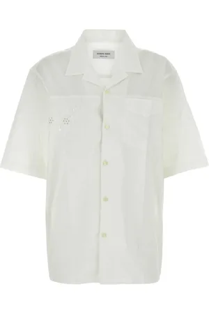 Marine Serre Embroidery detailing shirt