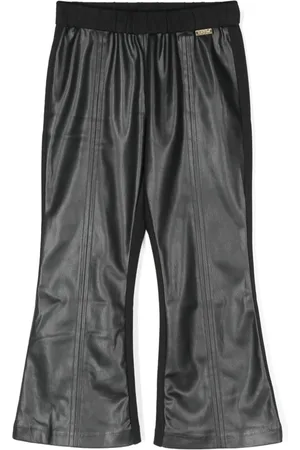 Liu Jo Coated-finish trousers