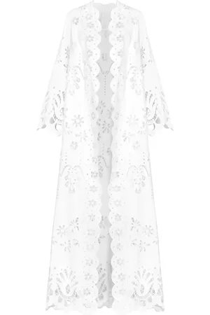Dolce & Gabbana Macram?? cut-out long coat