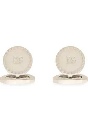 Dolce & Gabbana Engraved-logo cufflink