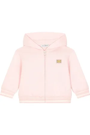 Dolce & Gabbana Logo-plaque zipped hoodie
