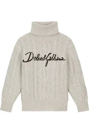 Dolce & Gabbana Logo-embroidered jumper