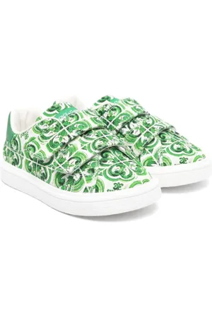 Dolce & Gabbana Bassa Majolica-print sneakers