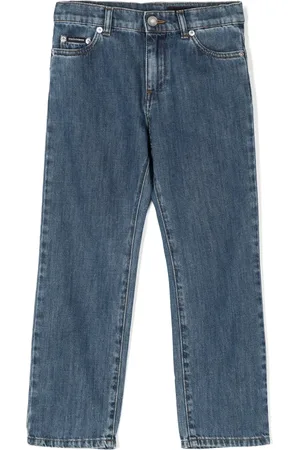 Dolce & Gabbana Logo-plaque straight jeans