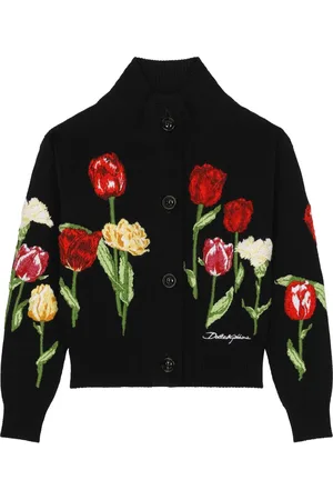 Dolce & Gabbana Tulip embroidered cardigan