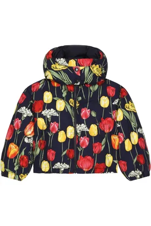 Dolce & Gabbana Tulip-print padded jacket