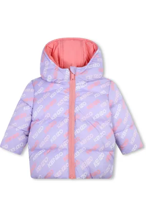 Kenzo Logo-print reversible puffer jacket