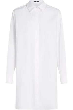 Karl Lagerfeld Pearl-embellished shirt