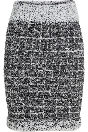 Karl Lagerfeld Bouclé pencil skirt