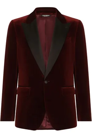 Dolce & Gabbana Single-breasted velvet blazer