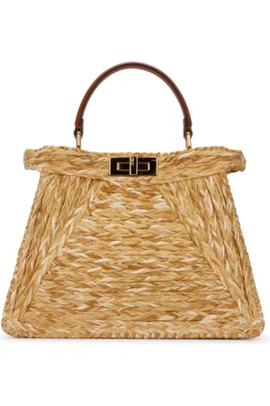 Fendi Raffia tote bag