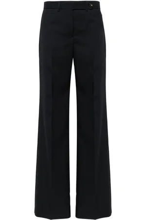 Paul Smith Pressed-crease wool trousers