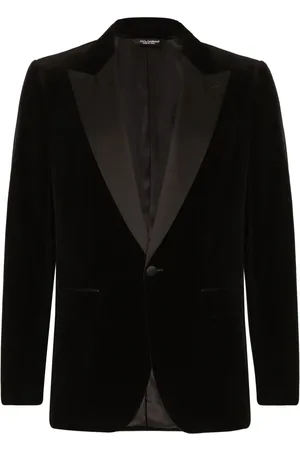 Dolce & Gabbana Single-breasted velvet blazer