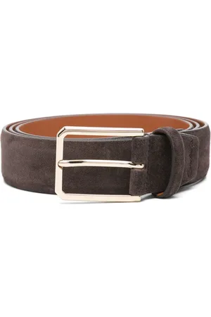 santoni Adjustable suede belt