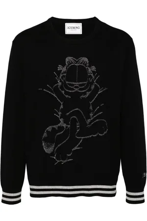 Iceberg X Garfield jacquard sweater
